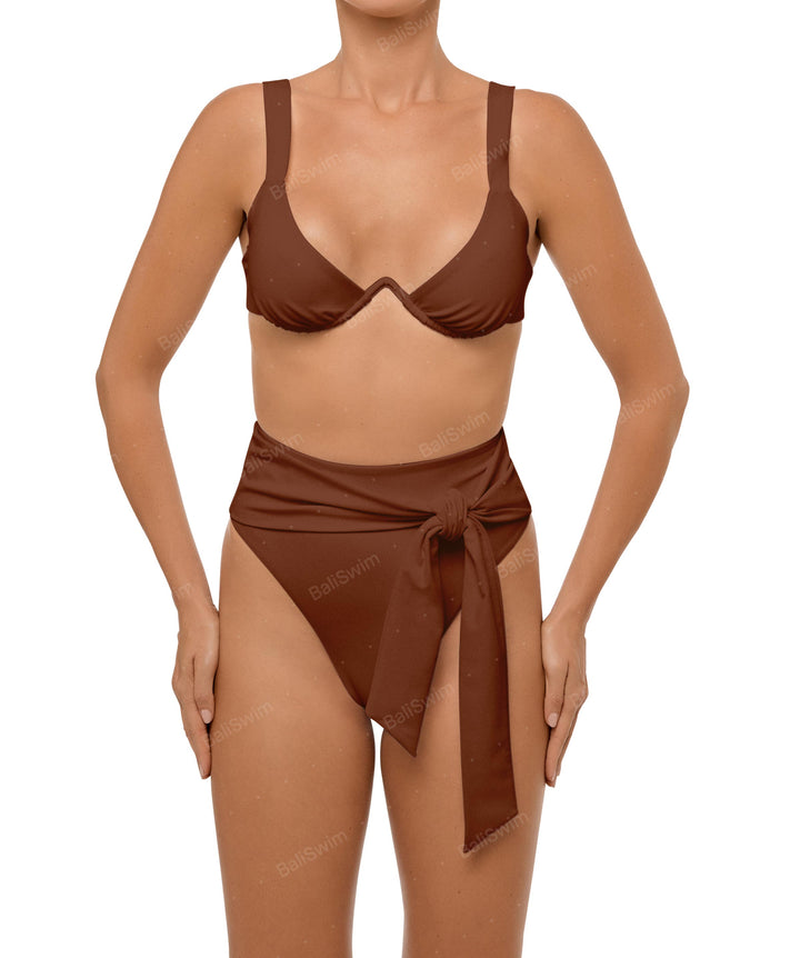 BSWS-T106 Underwired Wide Straps Bikini Top