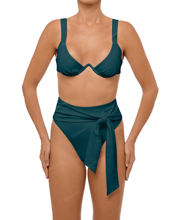 BSWS-T106 Underwired Wide Straps Bikini Top