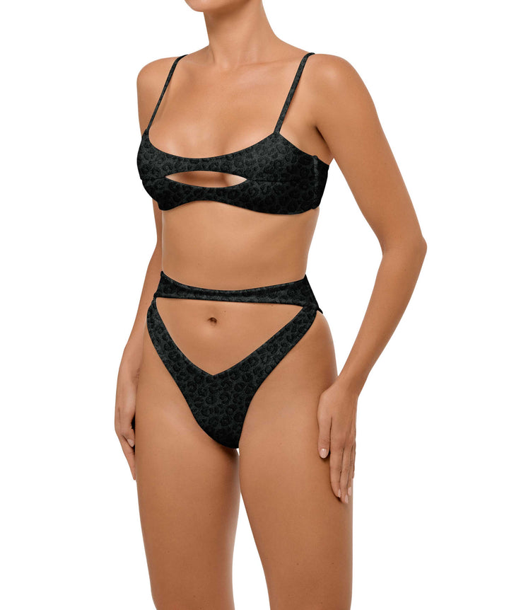 BSWS-B108 Hip Cutout Bikini Bottom