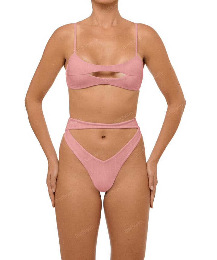 BSWS-T108 Tank top Cutout Bikini Top