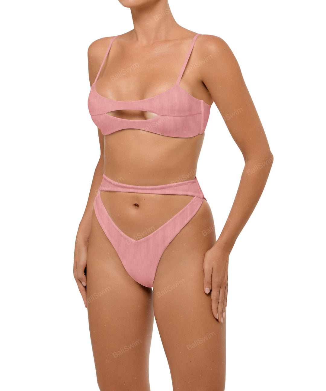 BSWS-T108 Tank top Cutout Bikini Top