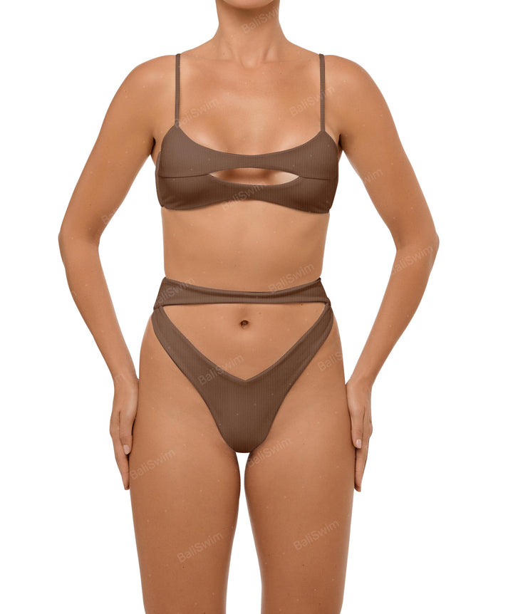 BSWS-T108 Tank top Cutout Bikini Top