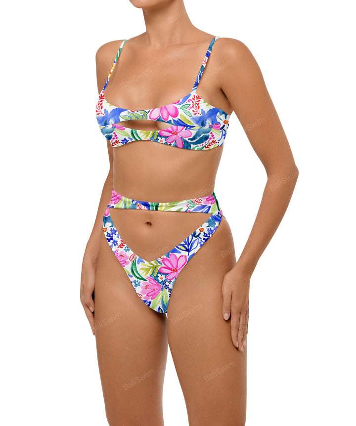 BSWS-T108 Tank top Cutout Bikini Top