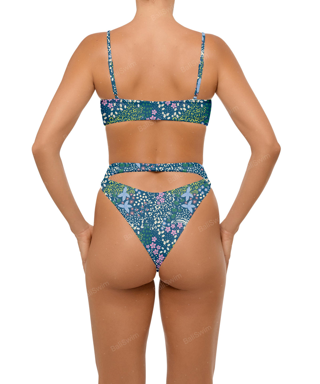 BSWS-B108 Hip Cutout Bikini Bottom