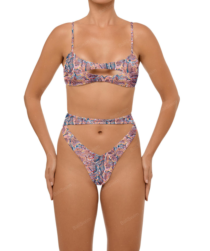 BSWS-T108 Tank top Cutout Bikini Top