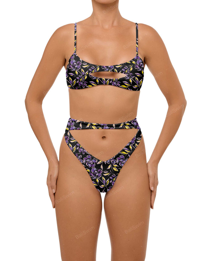 BSWS-T108 Tank top Cutout Bikini Top