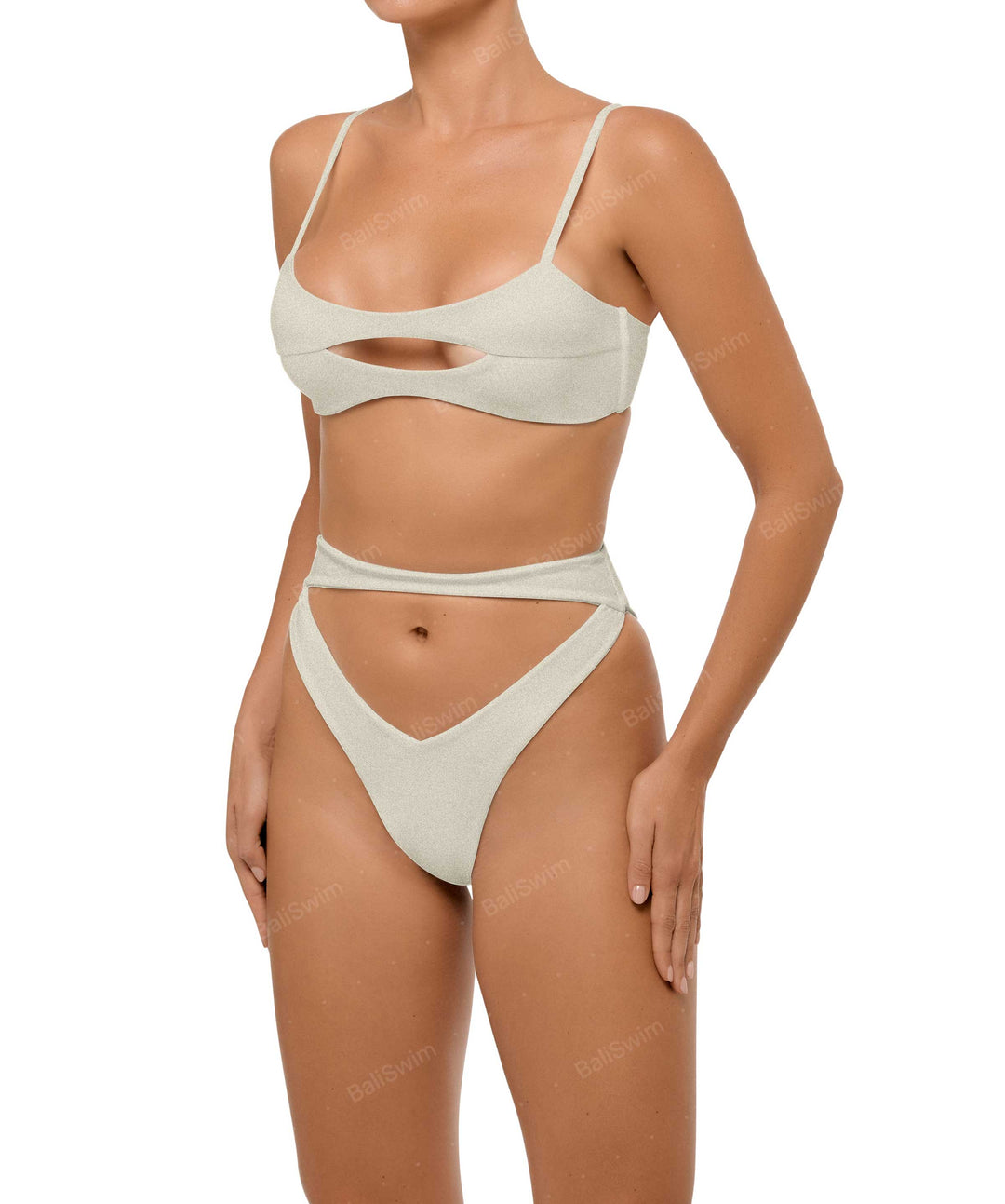 BSWS-T108 Tank top Cutout Bikini Top