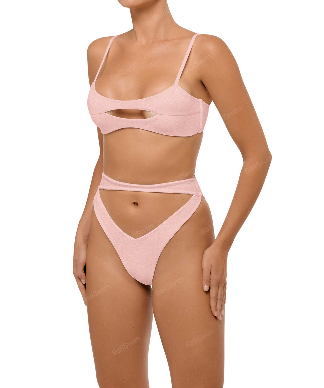 BSWS-T108 Tank top Cutout Bikini Top