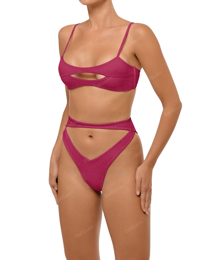 BSWS-T108 Tank top Cutout Bikini Top
