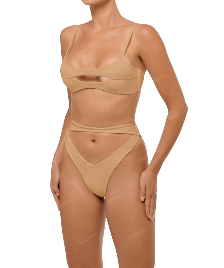 BSWS-T108 Tank top Cutout Bikini Top