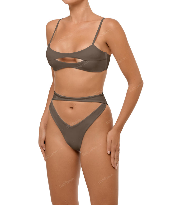 BSWS-T108 Tank top Cutout Bikini Top
