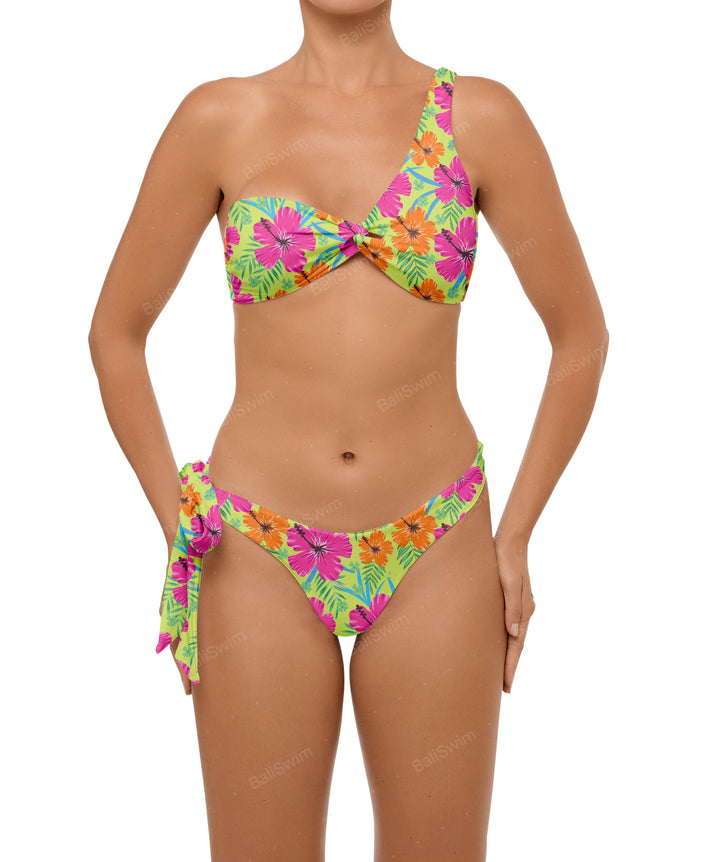 BSWS-T109 Asymmetric Loop Bikini Top