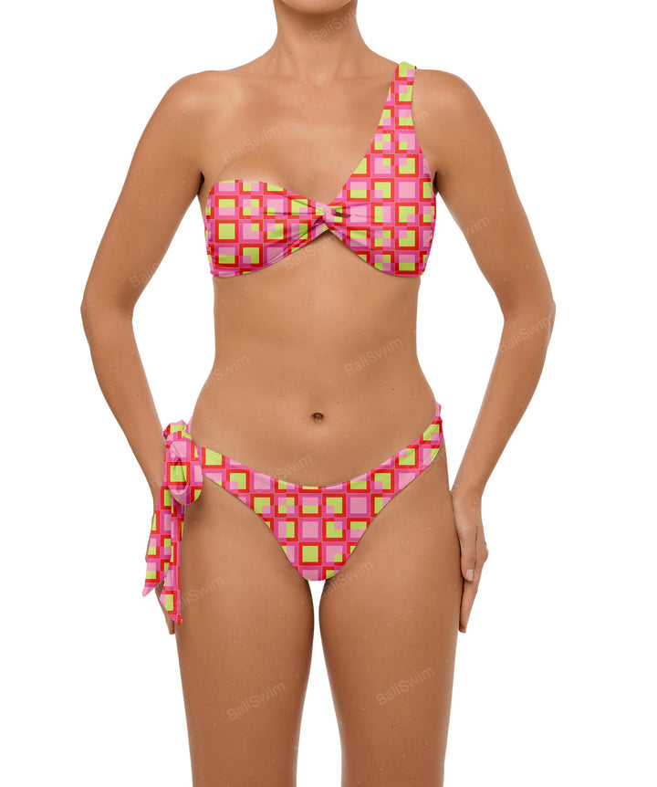 BSWS-T109 Asymmetric Loop Bikini Top
