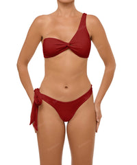 BSWS-B109 Single Side Wide Tie Side Bikini Bottom