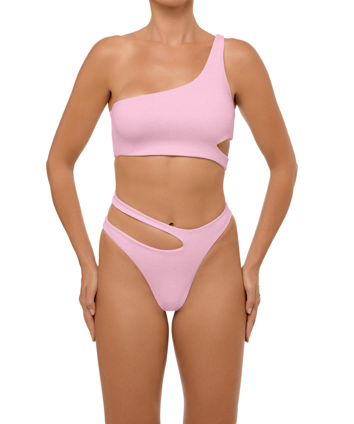 BSWS-T110 Asymmetric Cutout Bikini Top