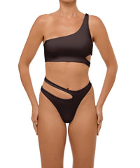 BSWS-T110 Asymmetric Cutout Bikini Top