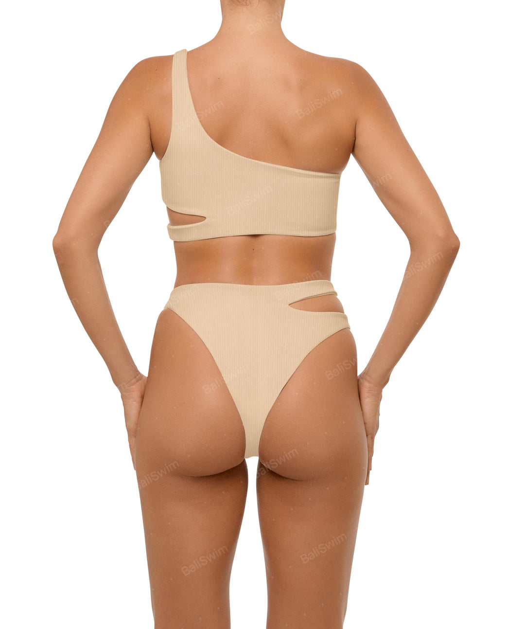 BSWS-T110 Asymmetric Cutout Bikini Top