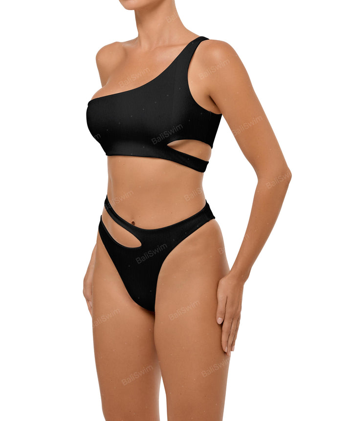BSWS-T110 Asymmetric Cutout Bikini Top