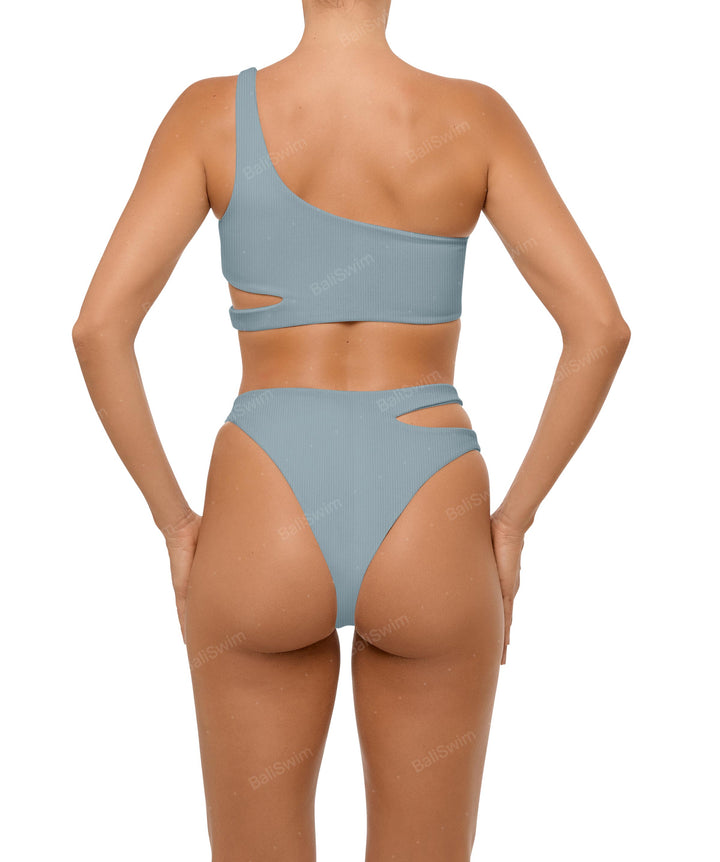 BSWS-T110 Asymmetric Cutout Bikini Top