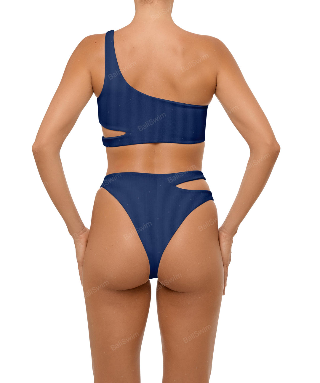 BSWS-T110 Asymmetric Cutout Bikini Top