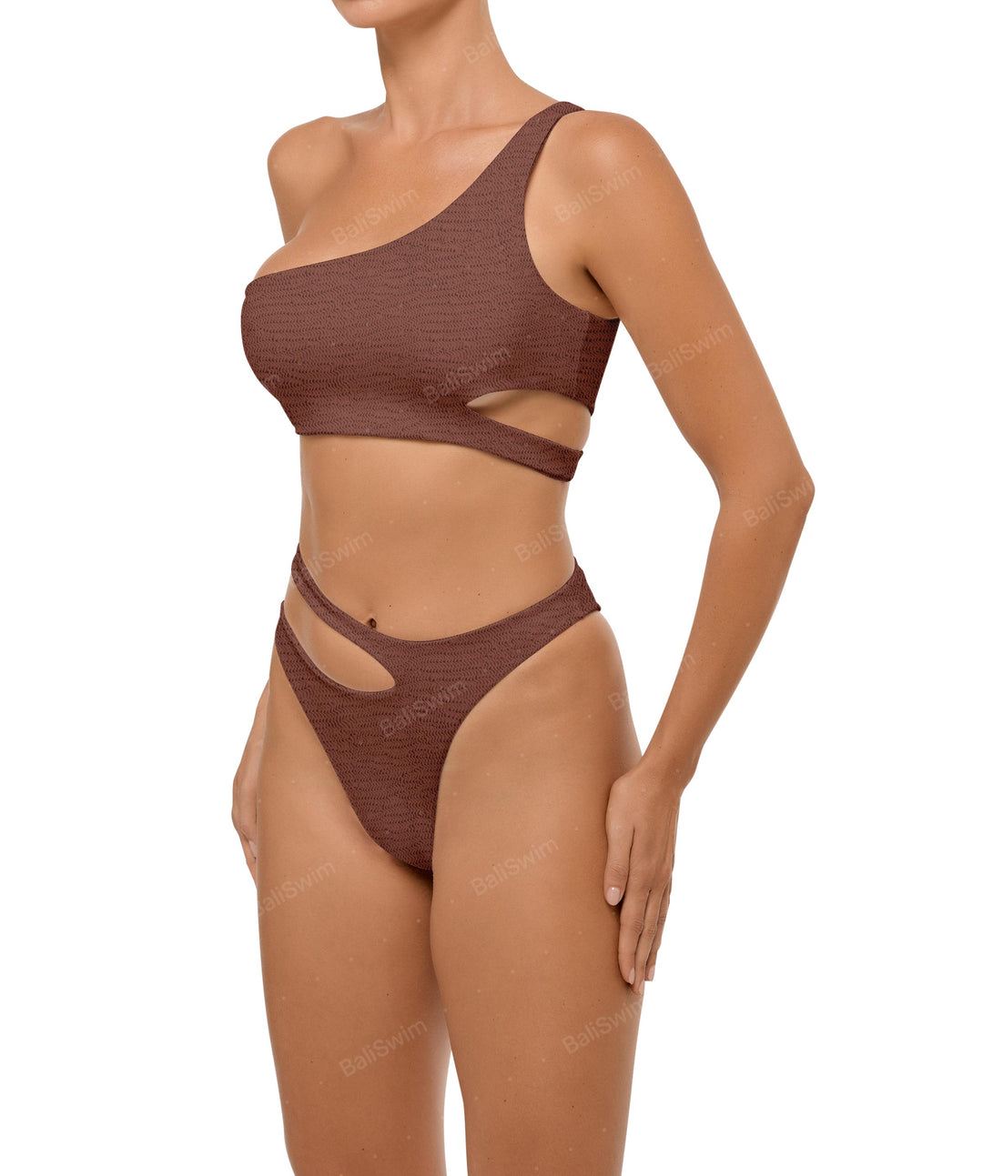 BSWS-T110 Asymmetric Cutout Bikini Top