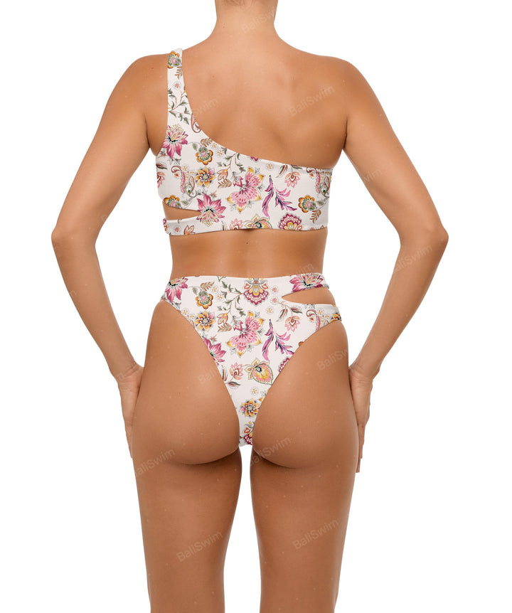 BSWS-T110 Asymmetric Cutout Bikini Top