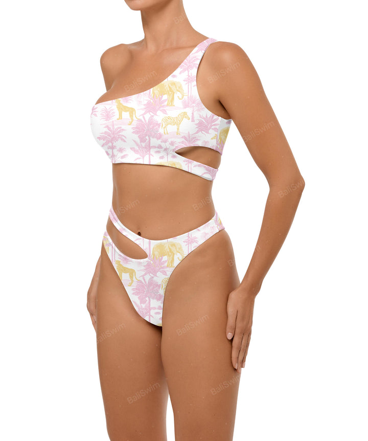 BSWS-T110 Asymmetric Cutout Bikini Top