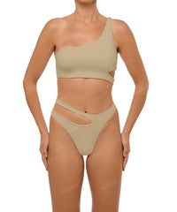 BSWS-T110 Asymmetric Cutout Bikini Top