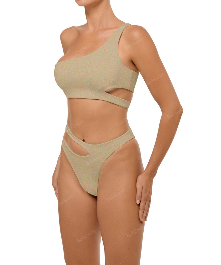 BSWS-T110 Asymmetric Cutout Bikini Top