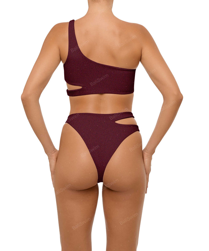 BSWS-T110 Asymmetric Cutout Bikini Top