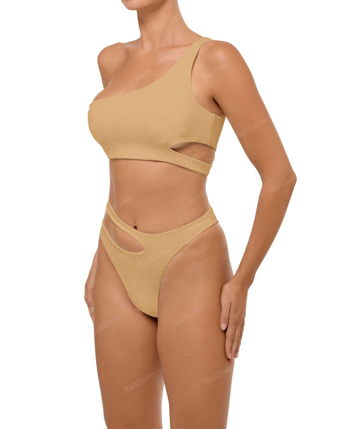 BSWS-T110 Asymmetric Cutout Bikini Top