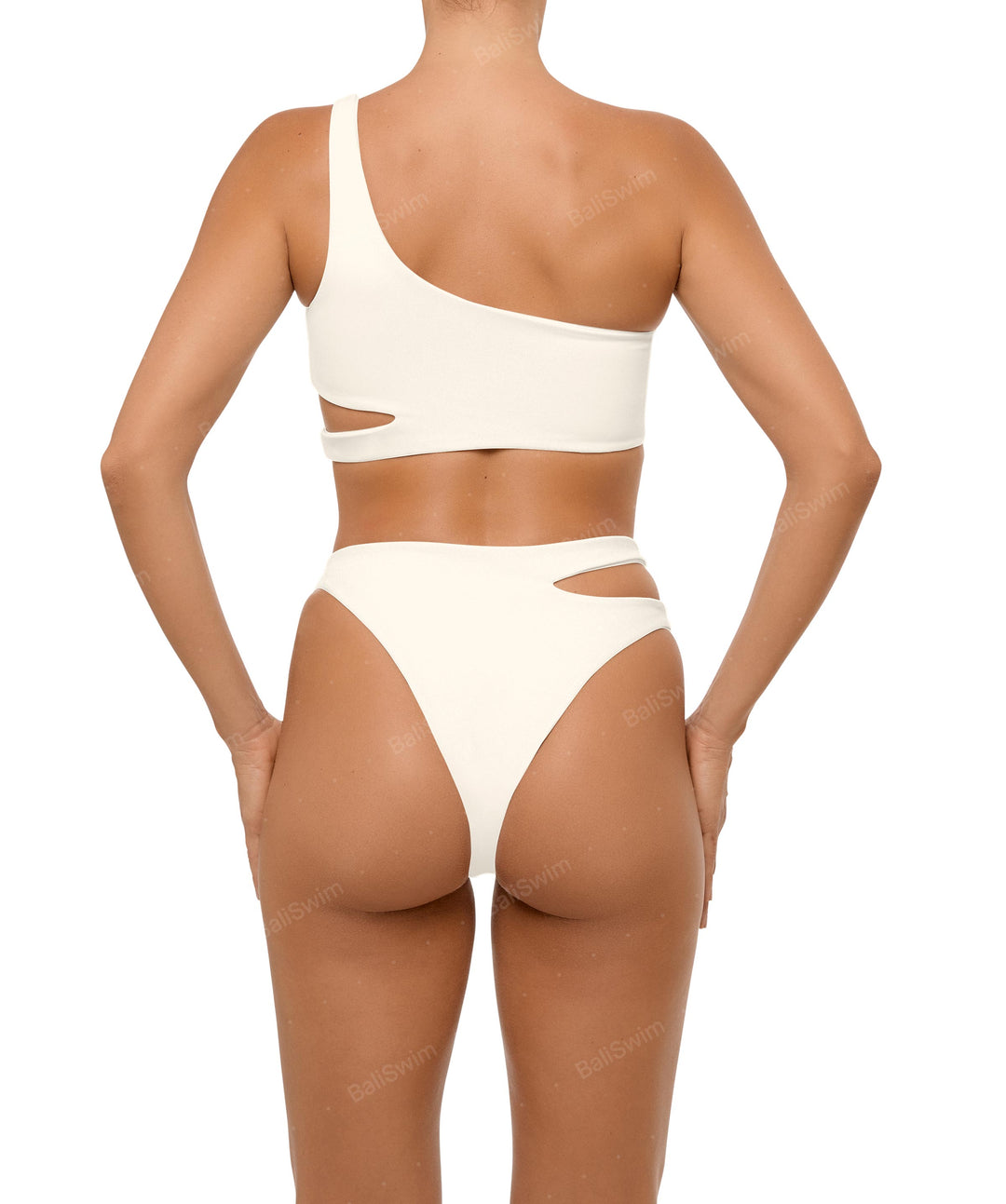 BSWS-T110 Asymmetric Cutout Bikini Top