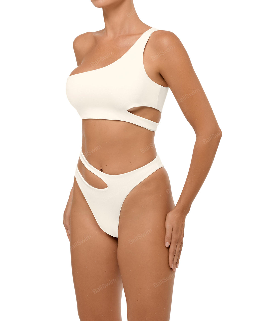 BSWS-T110 Asymmetric Cutout Bikini Top