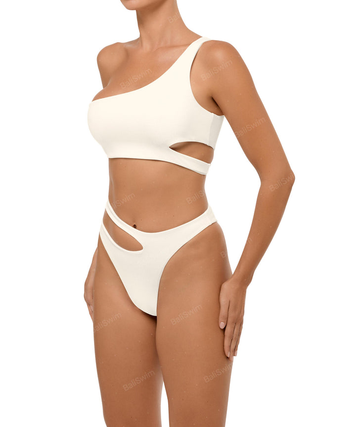 BSWS-T110 Asymmetric Cutout Bikini Top