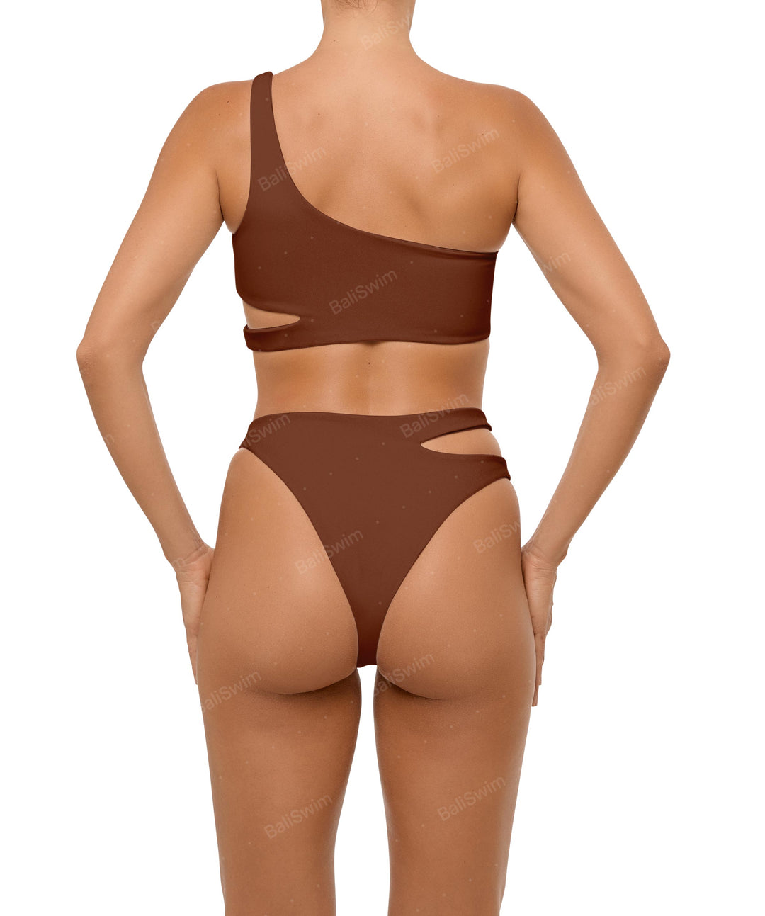 BSWS-T110 Asymmetric Cutout Bikini Top