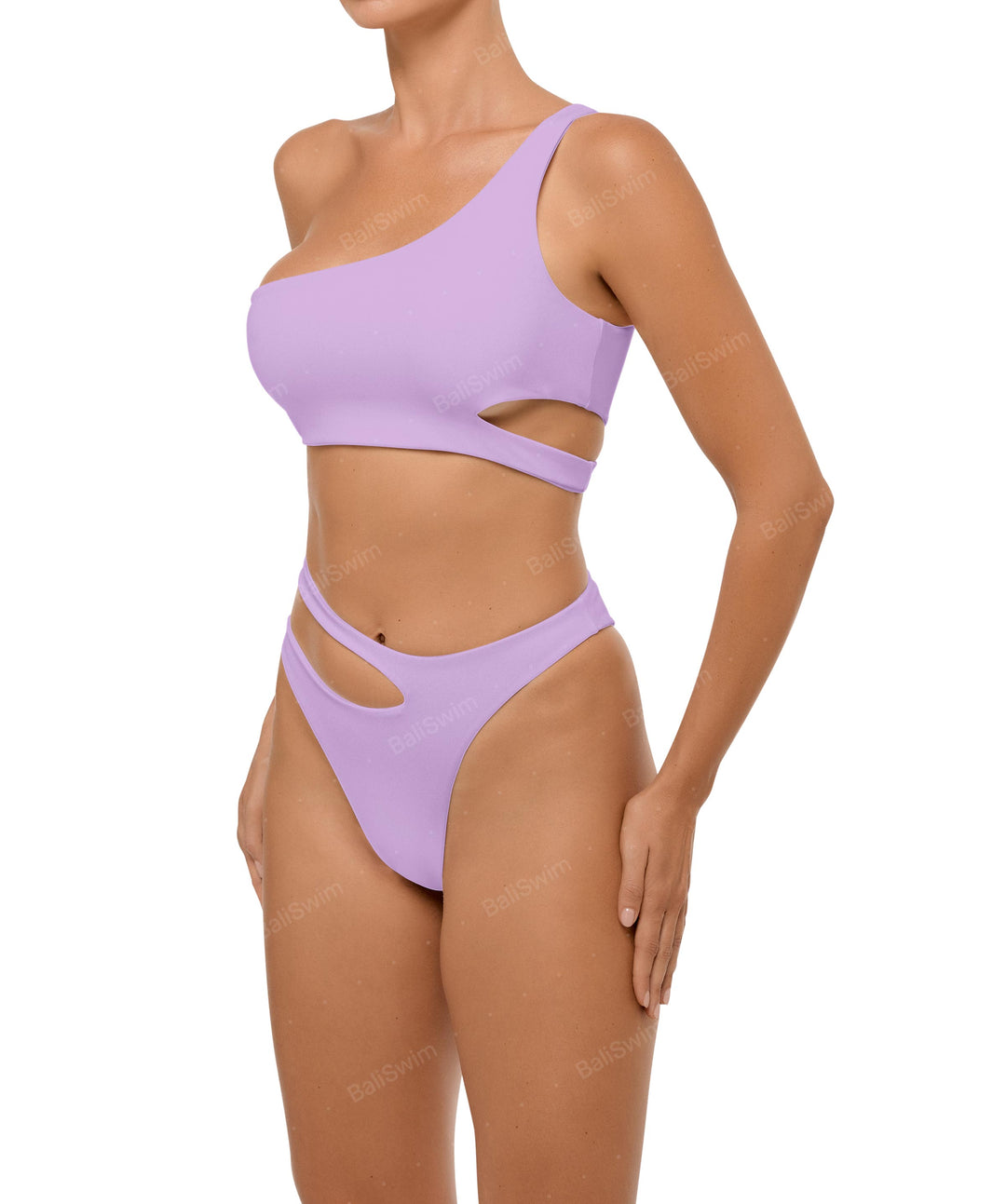 BSWS-T110 Asymmetric Cutout Bikini Top