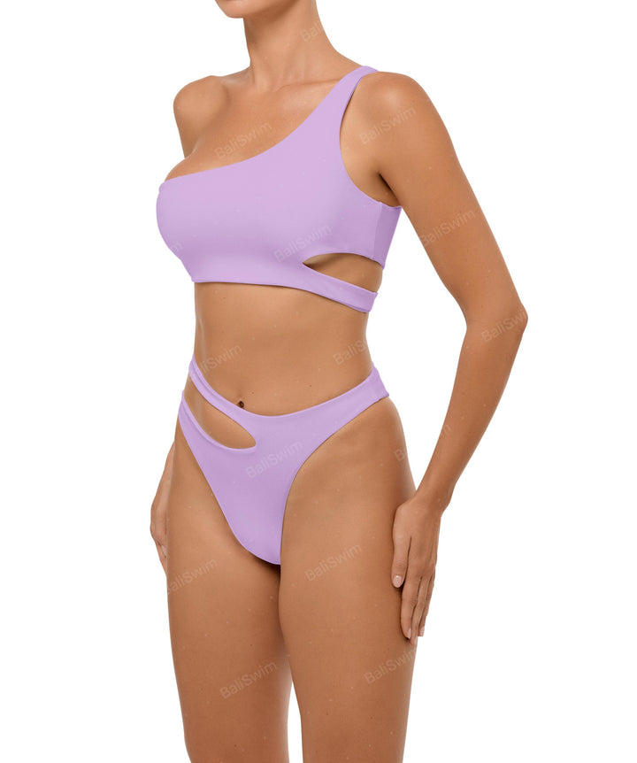 BSWS-T110 Asymmetric Cutout Bikini Top
