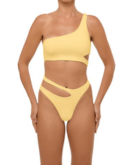 BSWS-B110 Asymmetrical Cutout Bikini Bottom