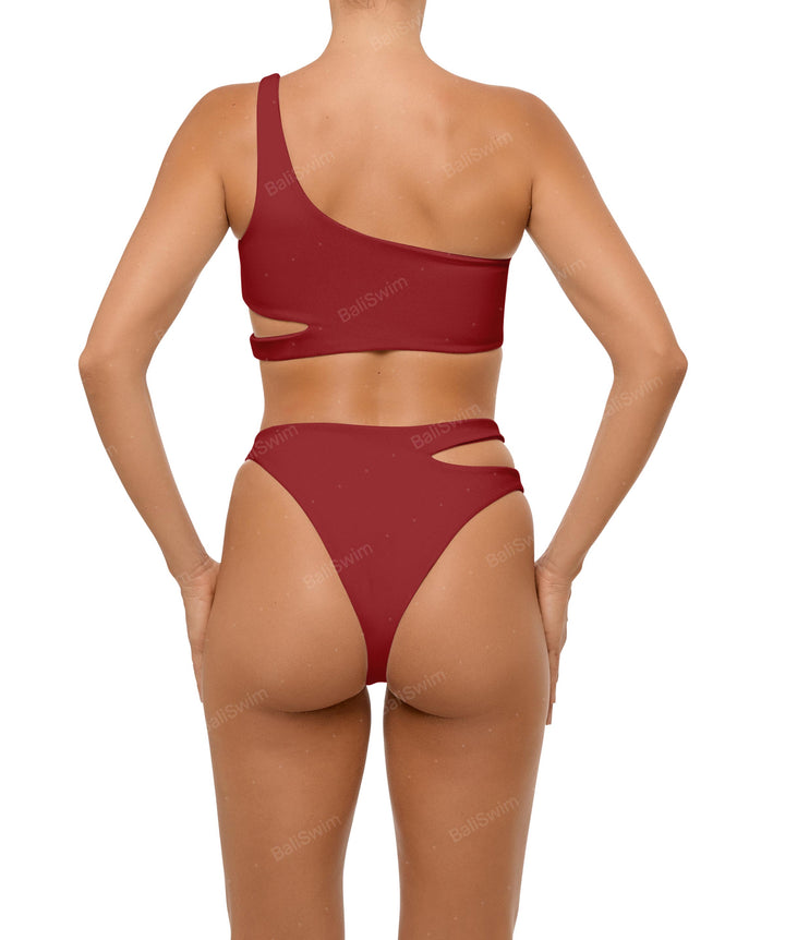 BSWS-T110 Asymmetric Cutout Bikini Top