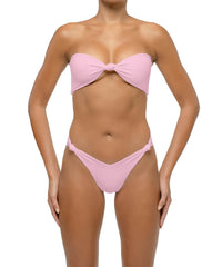 BSWS-T114 Knotted Bandeau Bikini Top