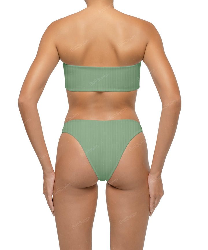 BSWS-T114 Knotted Bandeau Bikini Top