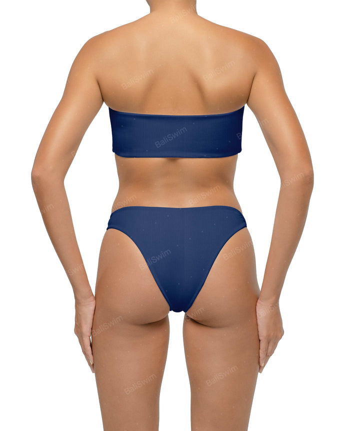 BSWS-T114 Knotted Bandeau Bikini Top