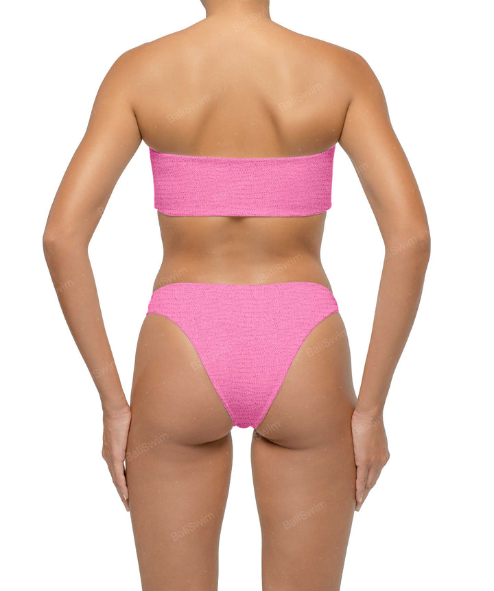 BSWS-T114 Knotted Bandeau Bikini Top