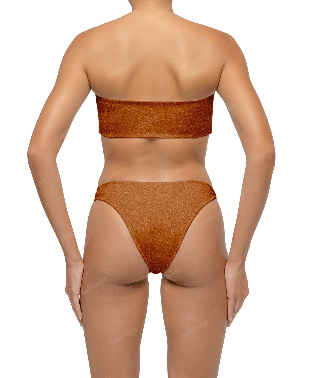 BSWS-T114 Knotted Bandeau Bikini Top