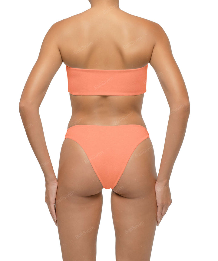 BSWS-T114 Knotted Bandeau Bikini Top
