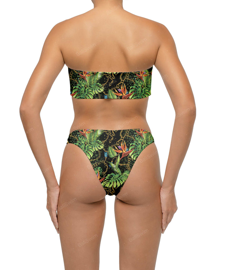 BSWS-T114 Knotted Bandeau Bikini Top