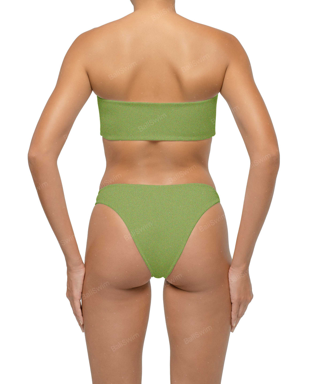 BSWS-T114 Knotted Bandeau Bikini Top