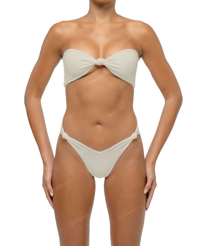 BSWS-T114 Knotted Bandeau Bikini Top