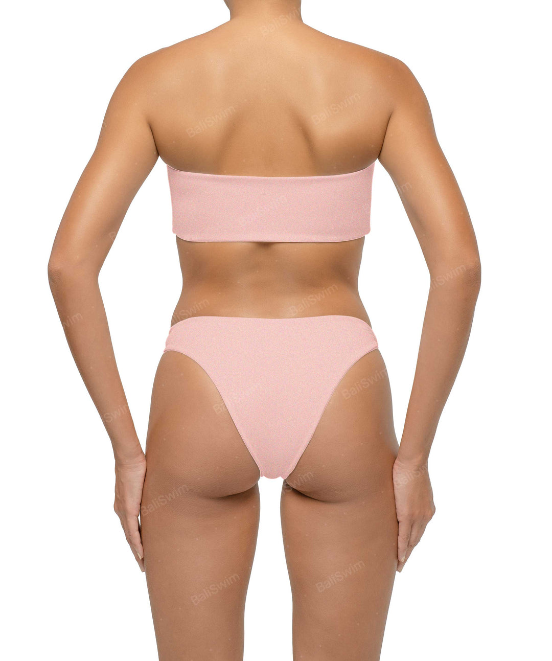 BSWS-T114 Knotted Bandeau Bikini Top