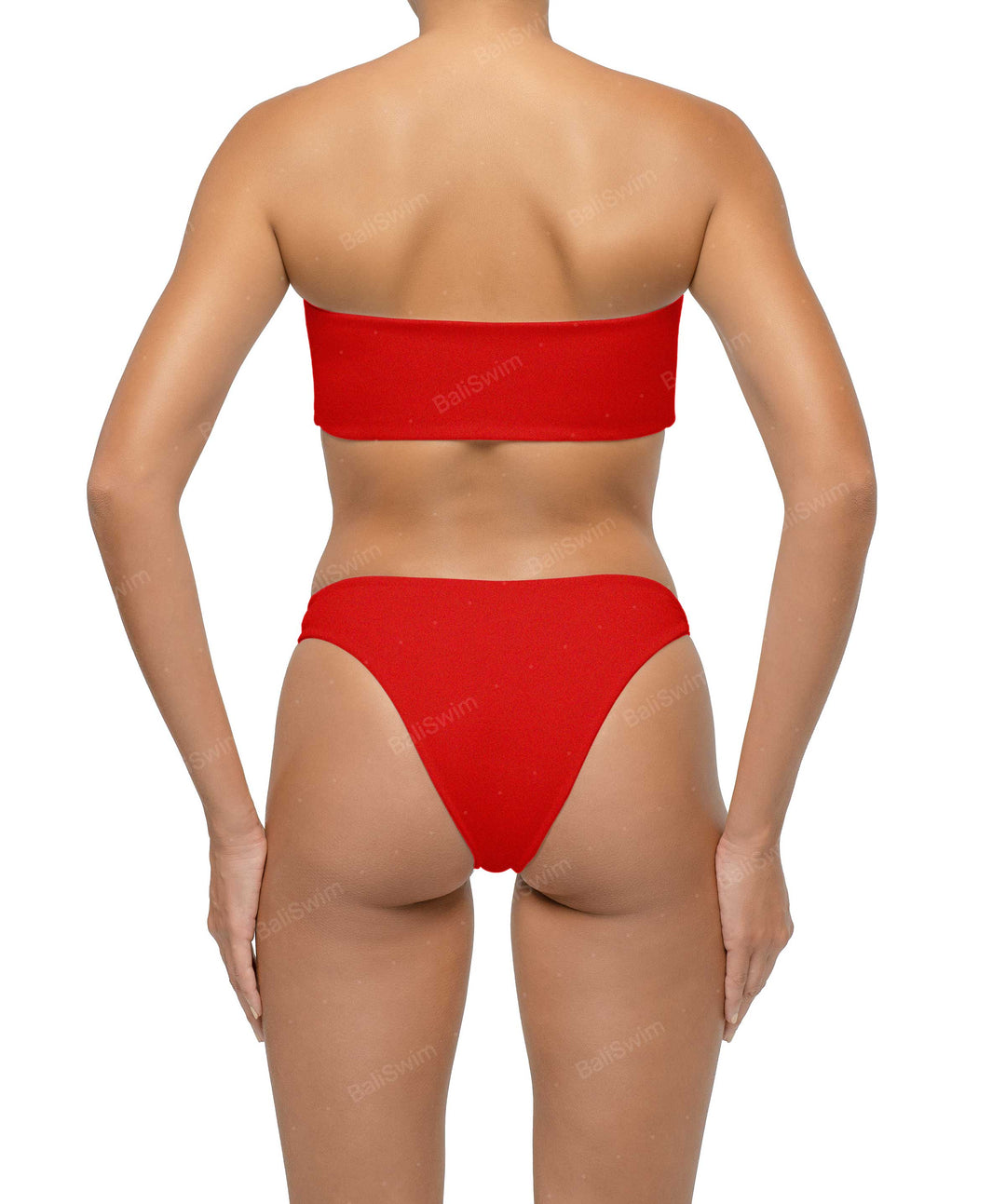 BSWS-T114 Knotted Bandeau Bikini Top